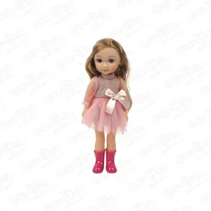 Фото для Кукла Lanson Toys Collection Dolls в розовом платье с аксессуарами 35,5см