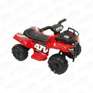 Квадроцикл детский аккумуляторный Champion ATV красно-черный
