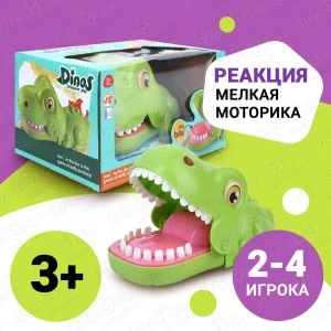 Фото для Игра настольная Lanson Toys Динозавр зубастое животное с 3лет