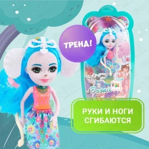 Фото для Кукла Lanson Toys Сказочная девочка-мышка с голубыми волосами