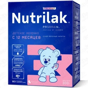 Фото для Смесь Nutrilak Premium 3 молочная 300г с 12мес БЗМЖ