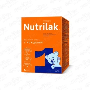 Фото для Смесь Nutrilak BASIC 1 600г с 0 до 6мес БЗМЖ