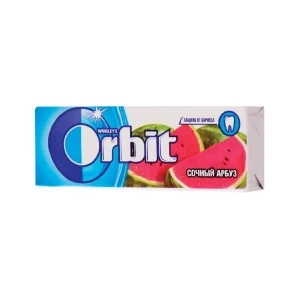 Фото для Резинка жевательная Orbit сочный арбуз 13,6г