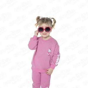 Фото для Очки солнцезащитные Lanson Kids розовые с ушками