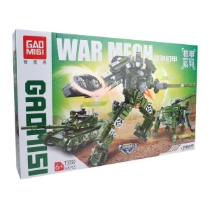 Фото для Конструктор трансформер GAOMISI Танк-мамонт 3в1 от 6лет