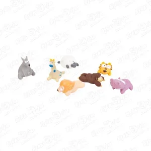Фото для Набор игрушек для ванны Lanson Toys Зоопарк ПВХ 7шт с 6мес