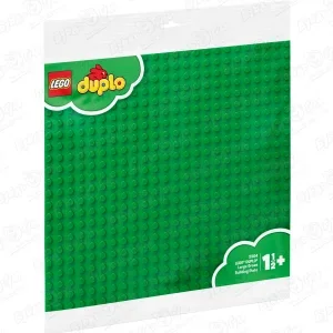Фото для Конструктор Большая зеленая строительная пластина LEGO Duplo 2304 с 18мес