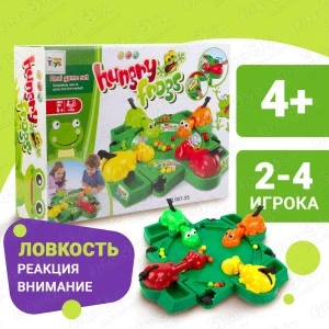 Фото для Игра настольная Lanson Toys Голодные лягушки с 4лет