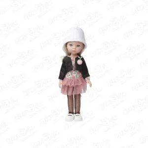 Кукла Little Milly блондинка в куртке и шапке