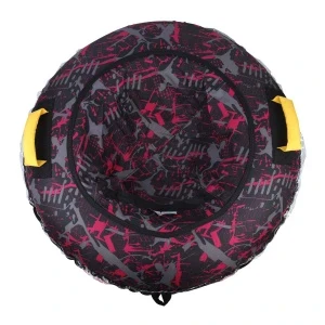 Фото для Тюбинг с абстрактным принтом подсветкой и ручками люкс 90см 