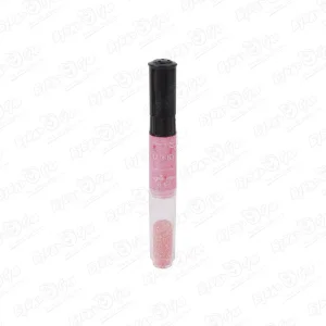 Лак для ногтей LUKKY с блестками и ручкой для дизайна розовый