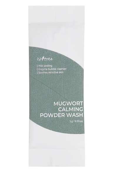 Isntree Mugwort Calming Powder Wash / Энзимная пудра с экстрактом полыни