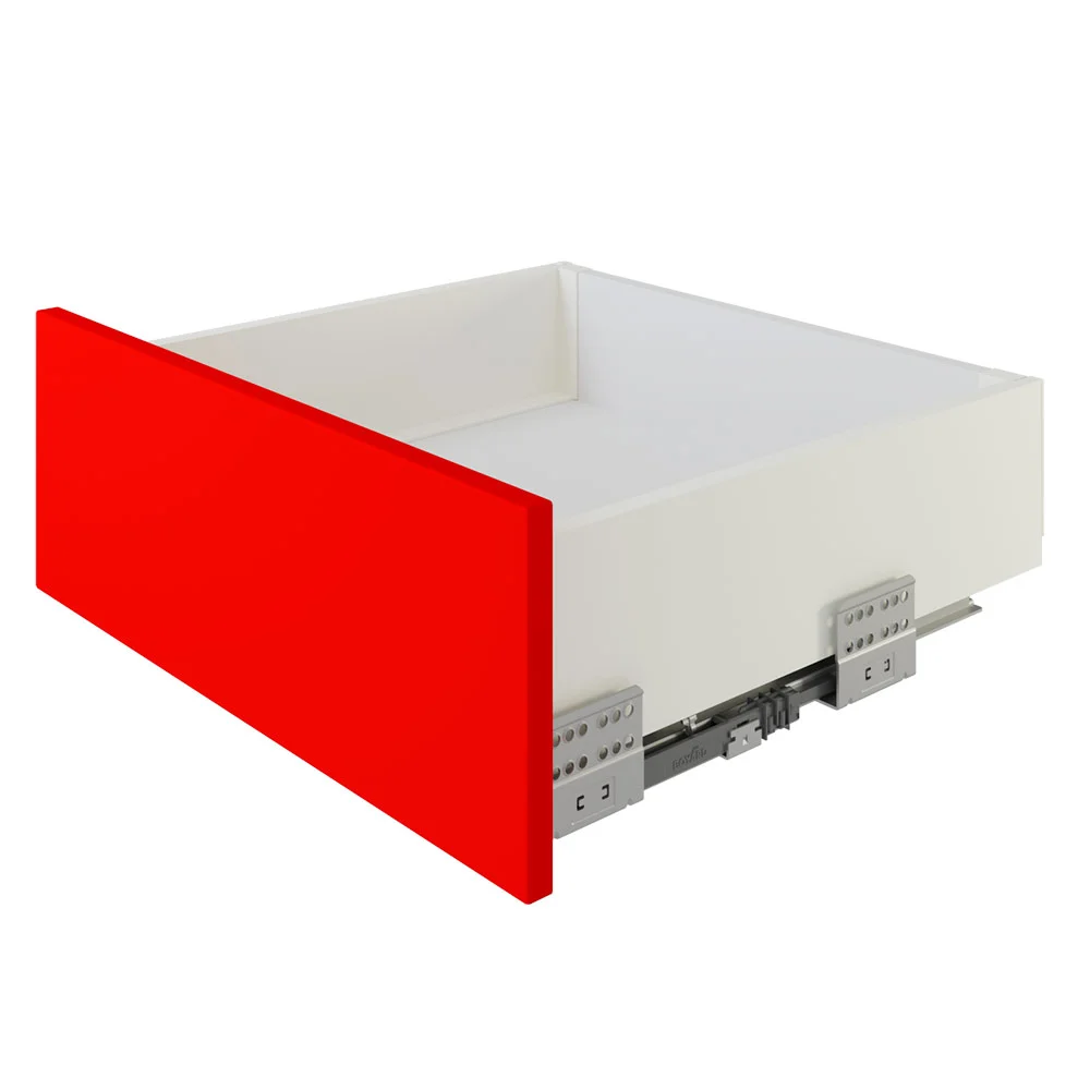 Стандартный ящик тонкий СТАРТ PUSH h=116 мм, белый, 450 мм
