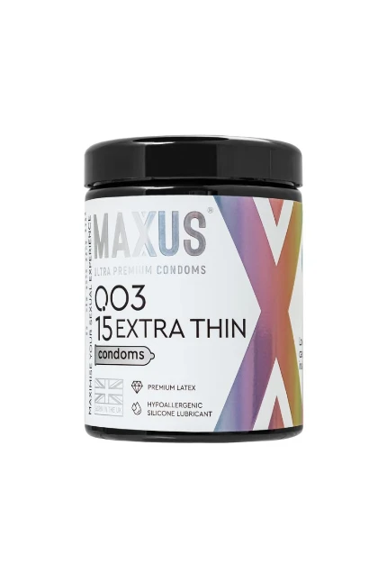 Фото для Презервативы Maxus 003, ультратонкие, латекс,15 шт