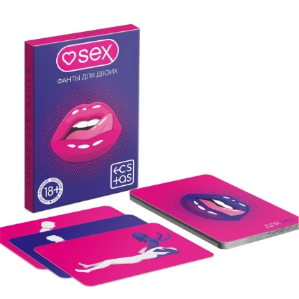 Фото для Фанты для двоих «Sex», 20 карт, 18+