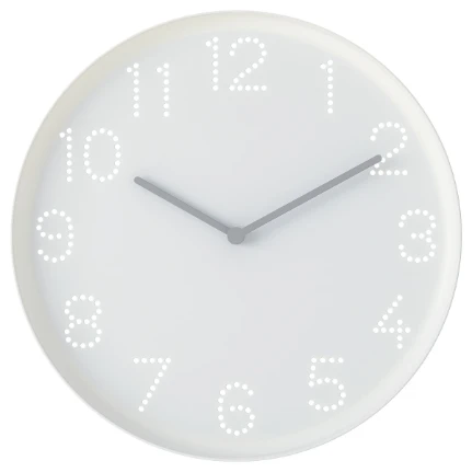 Фото для TROMMA ТРОММАНастенные часы - белый 25 см