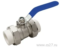 Фото для Кран шаровой разборный комбинированный PPRF 25