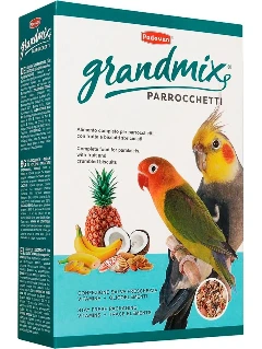 Фото для Padovan Корм GRANDMIX Cocorite копмл.д/средних попугаев, уп. 850 гр.