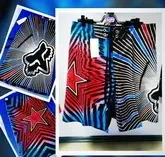 Фото для Пляжные шорты FOX Rockstar Blue