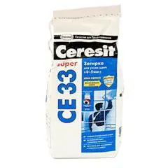 Затирка швов Ceresit CE 33 Super
