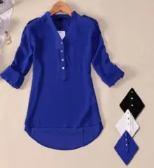 Блуза женская в ассортименте с V-образным вырезом